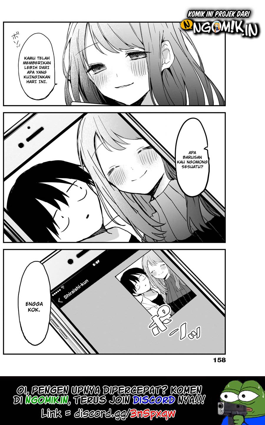 Kubo-san wa Boku (Mobu) wo Yurusanai Chapter 04 Gambar 13